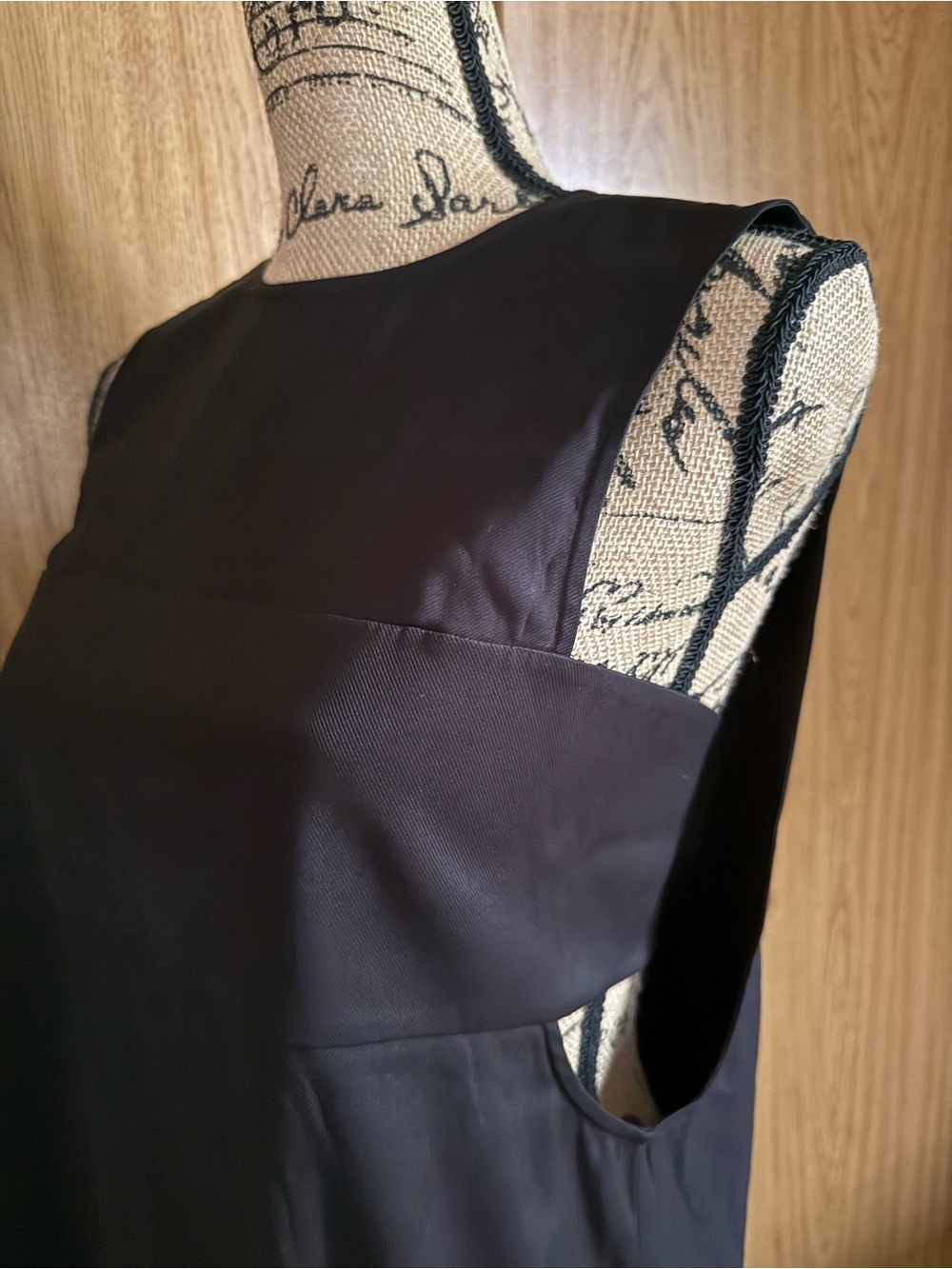 Alexander Wang Sleek Black Sleeveless Shift Dress